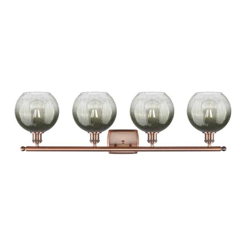 Innovations Lighting Endless Possibilities Ballston - Brookhaven Globe - 4 Light 38" Bath Vanity Light