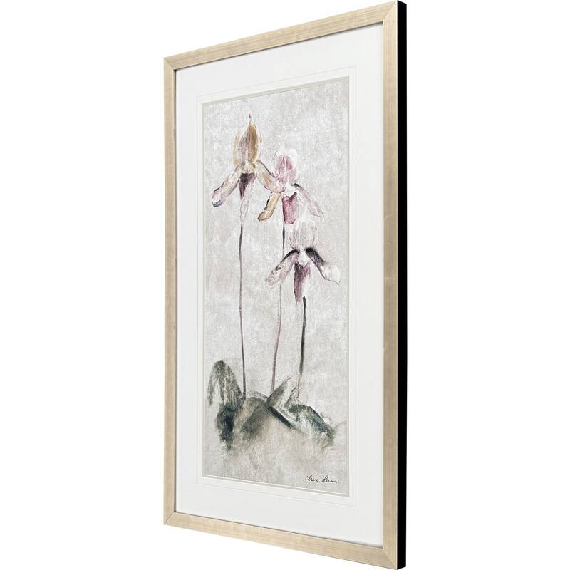 Paragon Purple Dancing Orchid I Framed Art