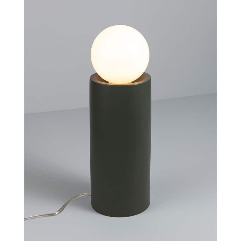 Ceramic Tall Pillar Table Lamp