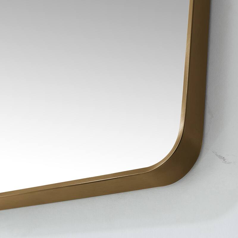 Mutriku Rectangle Aluminum Framed Wall Mount Mirror
