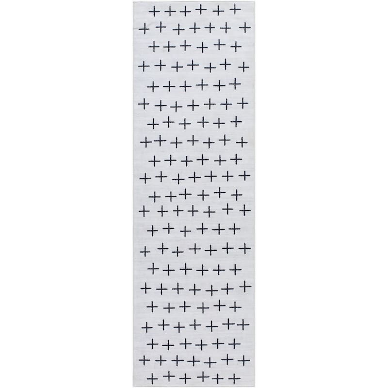 Livabliss Lavable Global Geometric Washable Area Rug