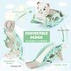 preview thumbnail 11 of 9, 4-in-1 Kids Slide Rocking Horse with Basketball and Ring Toss - 36.5"L x 25.5"W x 18.5"H