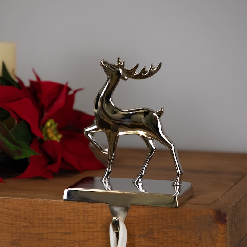 Reindeer Christmas Stocking Holder - 6"