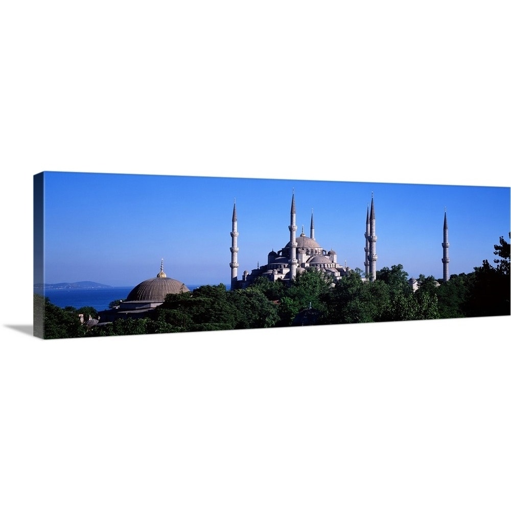 Blue Mosque Istanbul Turkey Canvas Wall Art Overstock 16855691