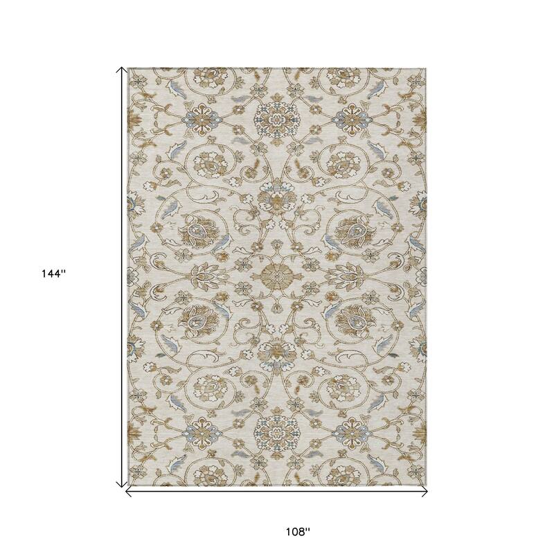 HomeRoots Moroccan Transitional Rectangle Outdoor Rug
