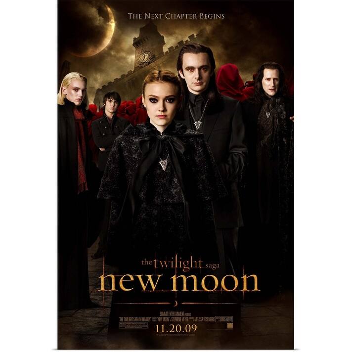 "The Twilight Saga New Moon (2009)" Poster Print