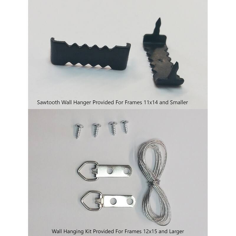 10x20 Natural Wide Bamboo Picture Frame - UV Acrylic, Foam Board Backing, Hanging Hardware