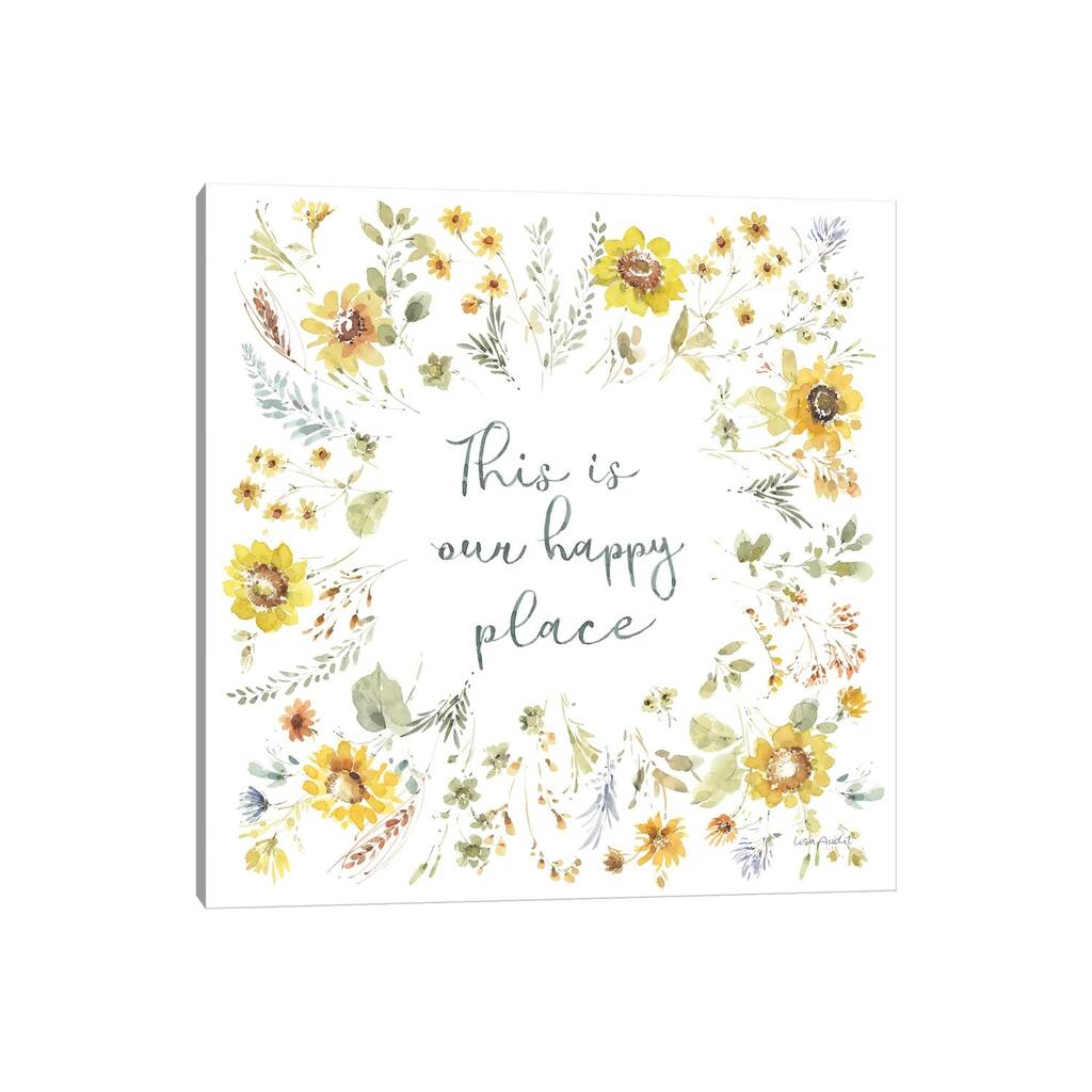iCanvas "Sunflowers Forever XI" by Lisa Audit Canvas Print