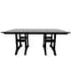preview thumbnail 14 of 49, Laguna Hdpe All Weather Outdoor Patio 71" Rectangular Dining Table