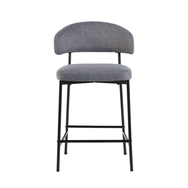 Middlebrook Designs Curved Back Counter Stool (Set of 2) On Sale