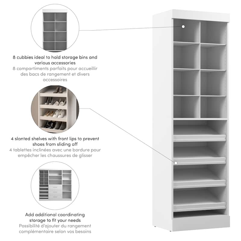 Pur 25W Closet Organizer by Bestar