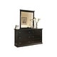 preview thumbnail 15 of 19, Signature Design by Ashley Maribel Black Dresser