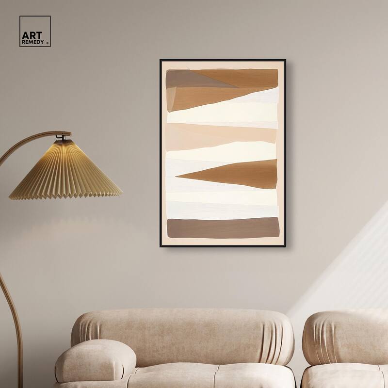 Linear Landscape II Canvas by Art Remedy
