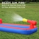 preview thumbnail 15 of 14, Sunny & Fun Compact Inflatable Water Slide Park with Climbing Wall, Slide & Small Pool