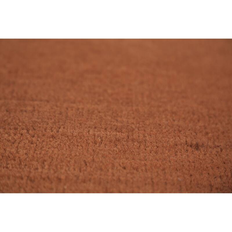 Gabbeh Modern Area Rug Handmade Oriental Orange Tribal Wool Carpet - 4'11" x 6'6"