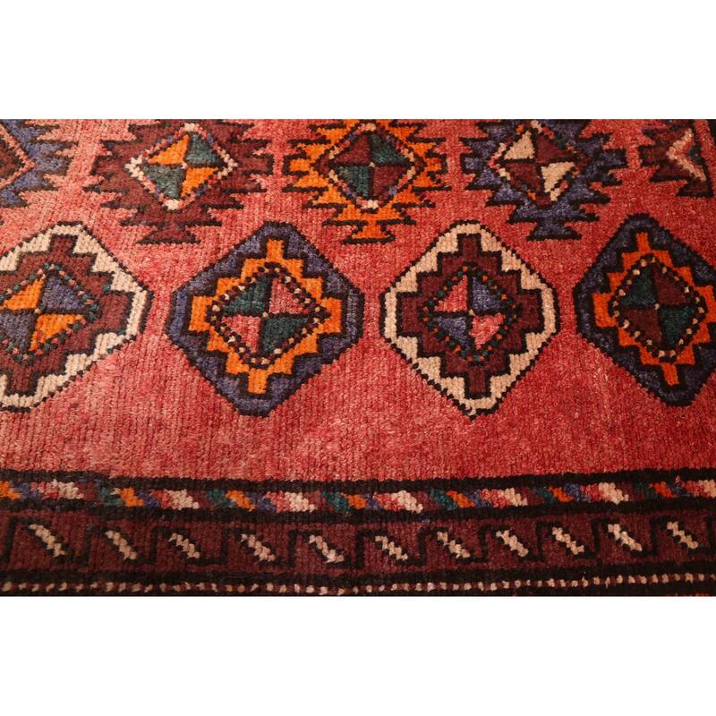 ECARPETGALLERY Hand-knotted Andelz Copper Wool Rug - 3'10 x 10'0