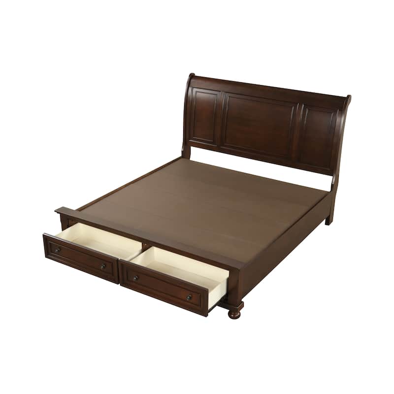 Glory Furniture G8910A-KB King Bed Rustic Cherry