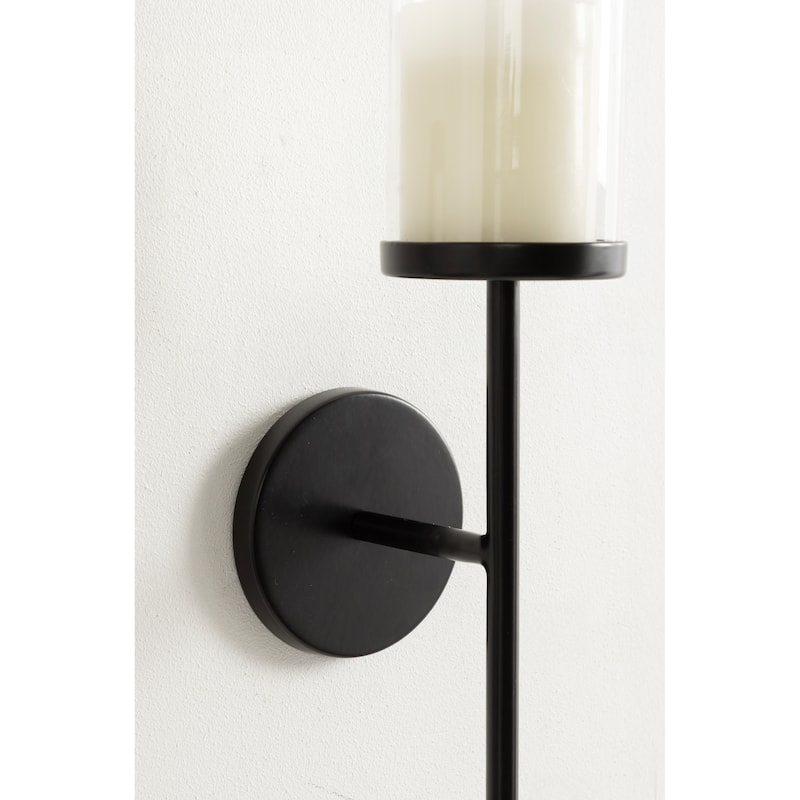 Kate and Laurel Blaise Metal Wall Sconce
