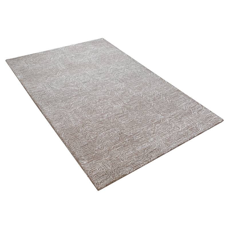 George Towne Living Melissa Luxury Handmade Abstract Wool Area Rug