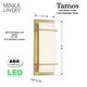 preview thumbnail 14 of 13, Minka Lavery 431-L Tarnos 16" Tall LED Wall Sconce with White Faux