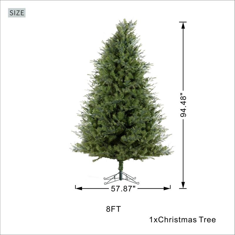 7/8/9Ft Artificial PE&PVC Christmas Tree with Stand