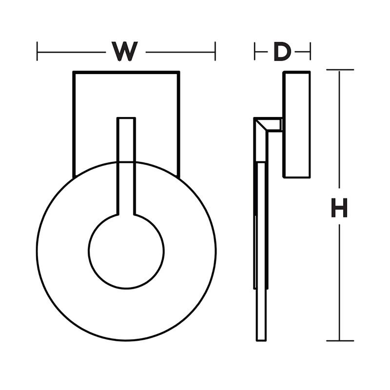 AFX Apollo 12'' LED Sconce
