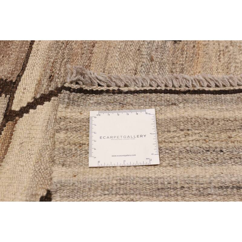 Sivas Khaki Kilim 4'9" x 6'6" - 4'9 x 6'6