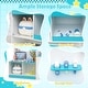 preview thumbnail 19 of 18, Gymax Kids Doctor Play Set w/Faucet Sink ECG Monitor Body Parts