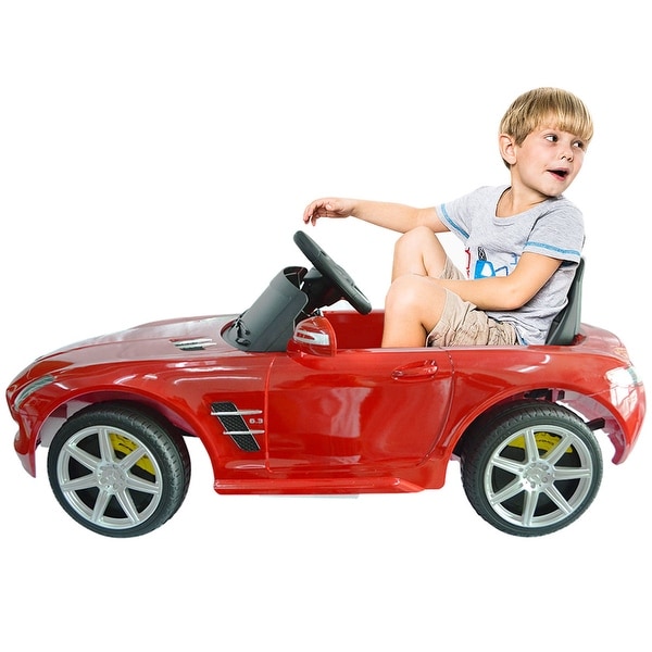 mercedes sls 6v electric ride on car with remote control