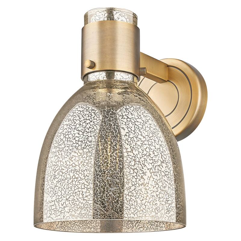 Innovations Lighting 464-1W-G464D-7ME Lawton Bell 9" Tall Bathroom