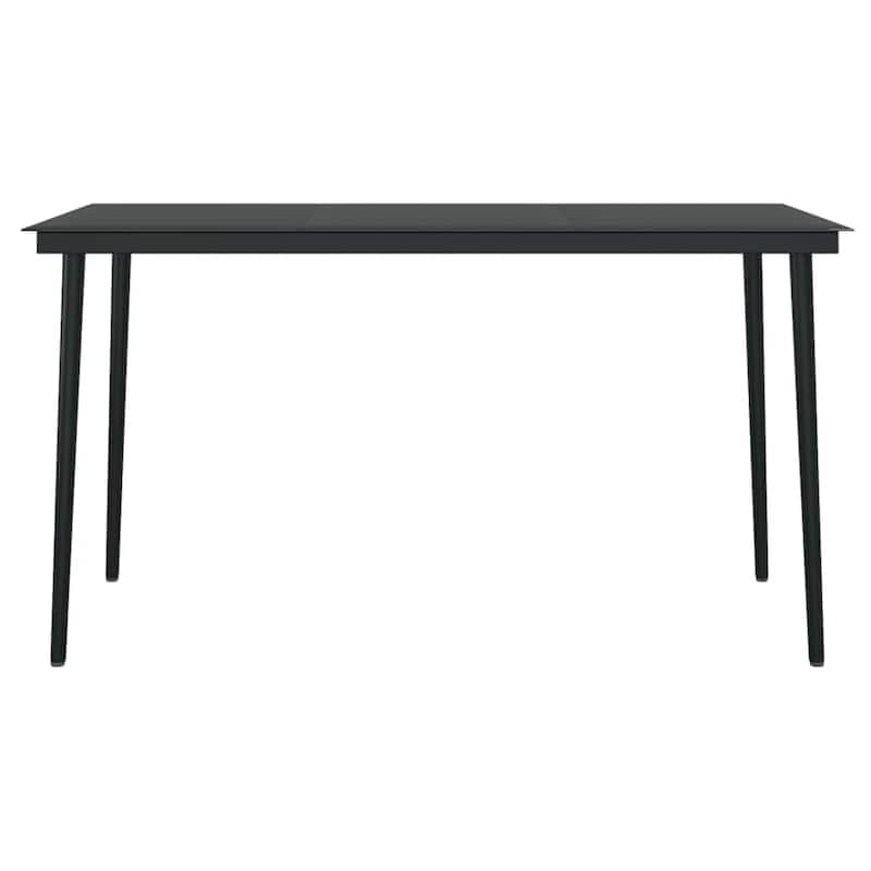 vidaXL Patio Dining Set Outdoor Dining Set Table and Chair Set for Garden