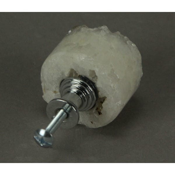 Shop White Quartz Crystal Core Drawer Handles Cabinet Pulls