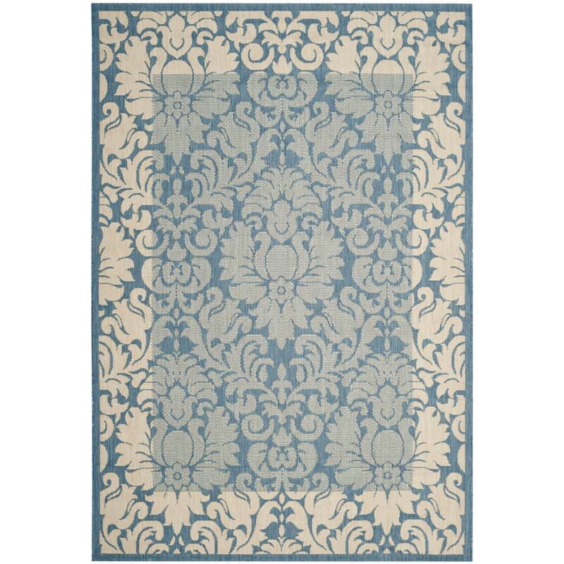 SAFAVIEH Courtyard Peggie Indoor/ Outdoor Patio Backyard Rug