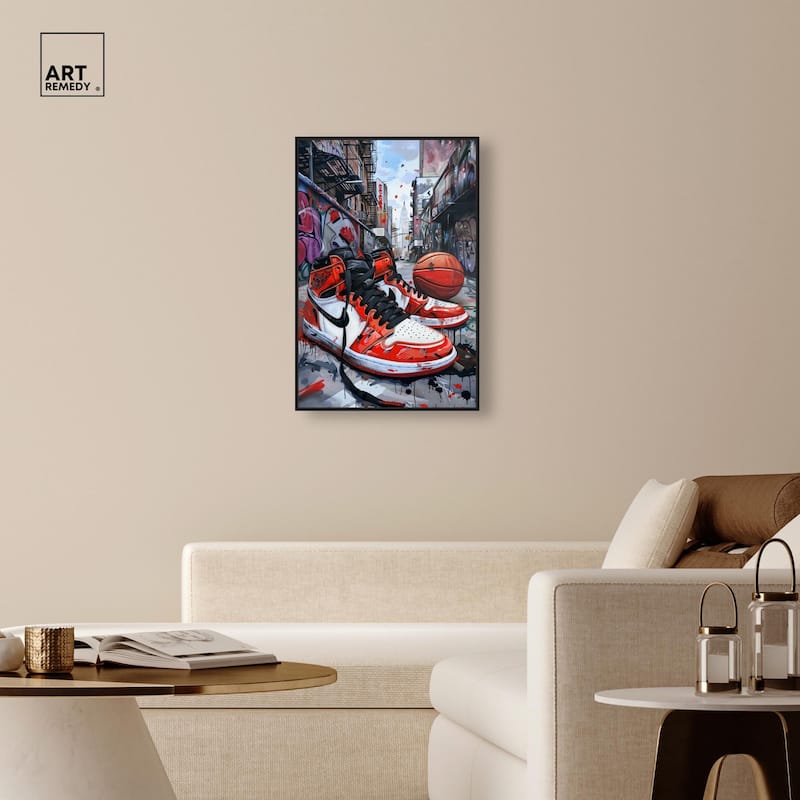 Streetwise Sneakers Canvas by Art Remedy