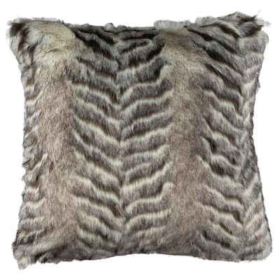 SAFAVIEH 20" Adalet Fur Pillow