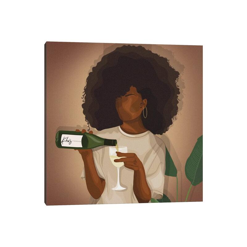 iCanvas "Wine Down" by Khia A. Canvas Print