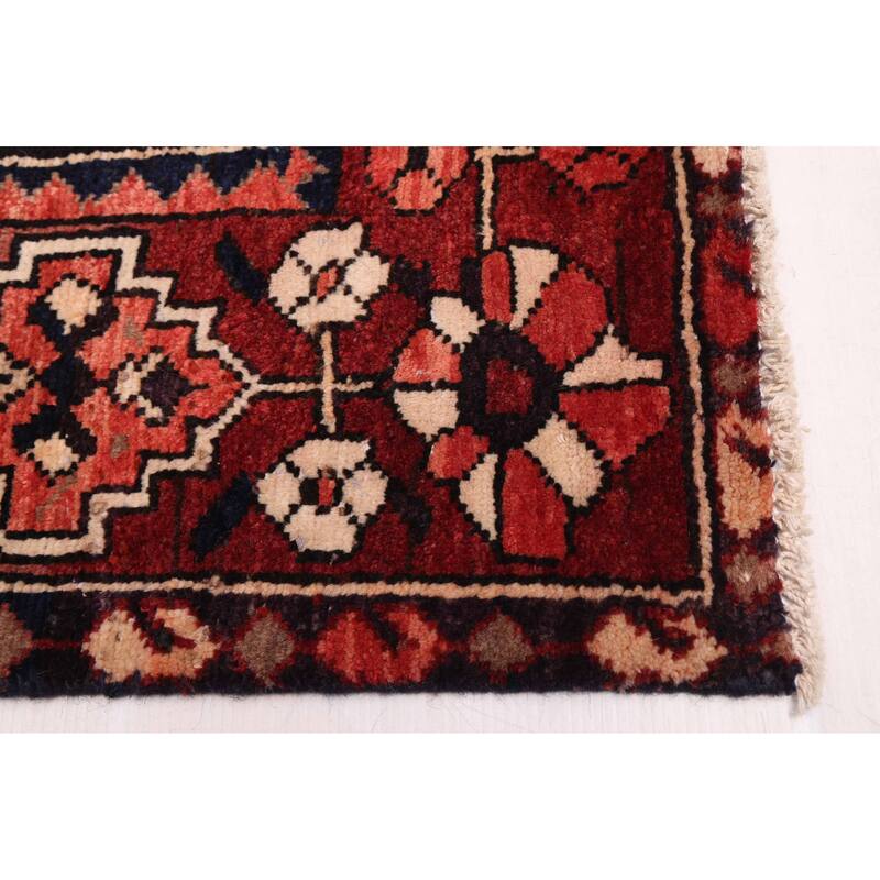 ECARPETGALLERY Hand-knotted Kayseri Vintage Red Wool Rug - 5'3 x 10'5