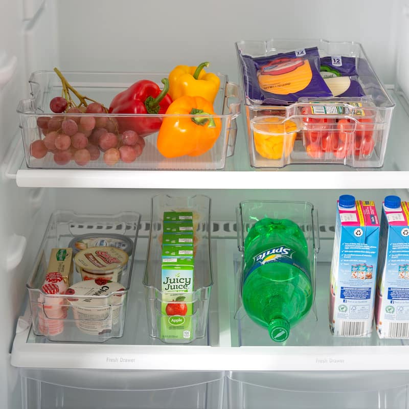 Kitchen Details Large Refrigerator Shelf Organizer - 12.3" x 8.4" x 3.5"