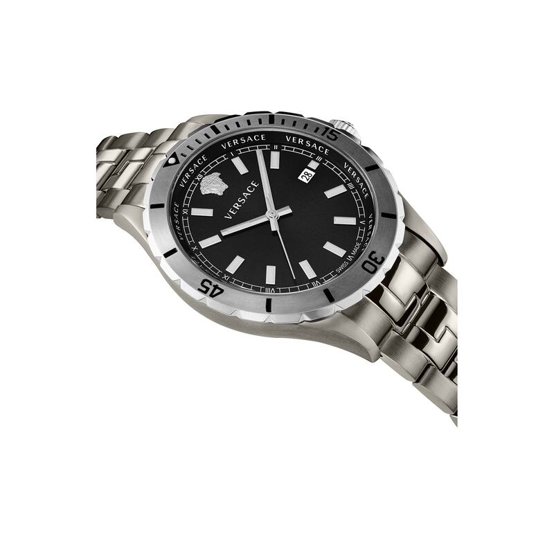 Versace Men's Hellenyium 42mm Quartz Watch - N/A