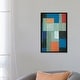 preview thumbnail 14 of 13, iCanvas "Grey Matters Blue" by Stephen Cimini Framed