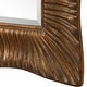 preview thumbnail 6 of 5, Uttermost Emerson Scalloped Antique Gold Mirror - 51'' H X 36.25'' W X 2.5'' D