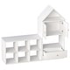 preview thumbnail 15 of 16, Versatile Children's Bookshelf with House-Shaped Design, Multi-Functional Storage for Books and Toys, Adjustable Placement