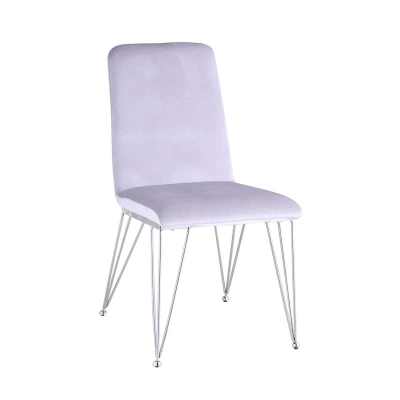 Somette Fiona Gray Dining Chair, Set of 2 - 44”x 84”
