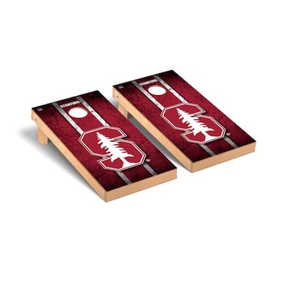 Stanford Cardinal Vintage Cornhole Board Set