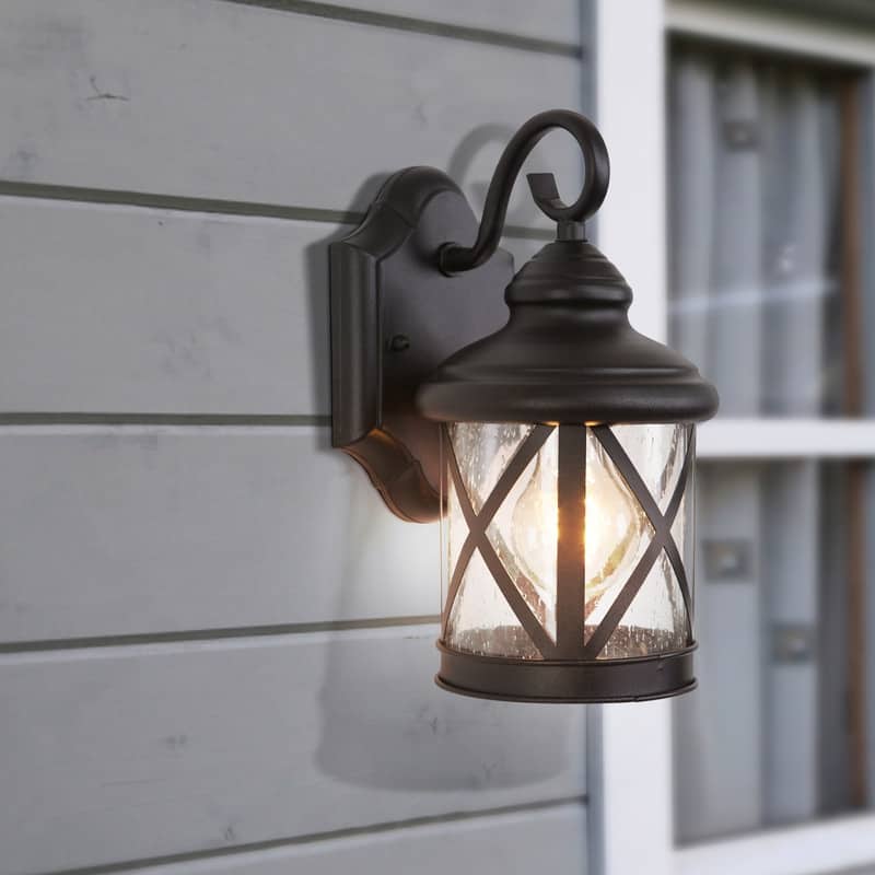Yosemite Home Decor Laitage Collection 6.5 inch Outdoor Wall Light - 6.5 x 5.5 x 10.5