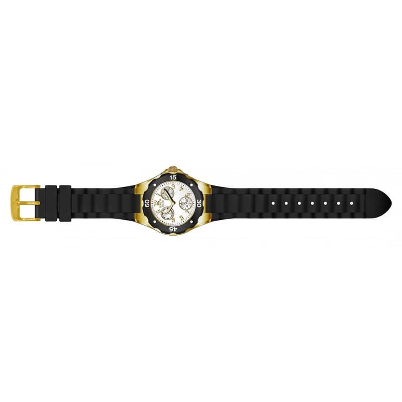 Invicta Women's Angel Black Rubber Quartz Watch