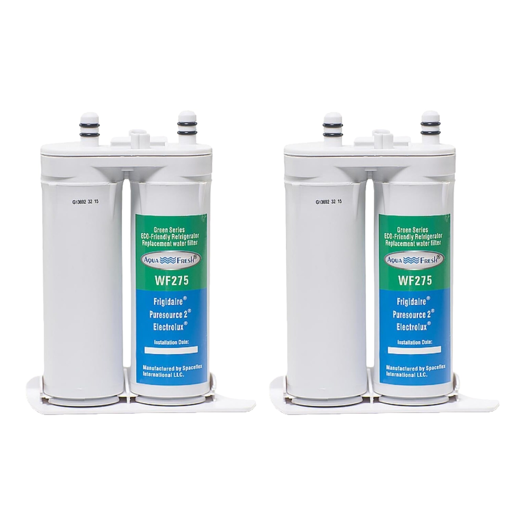 Shop Black Friday Deals On Replacement Water Filter For Frigidaire Frs6lf7js3 Refrigerator Water Filter By Aqua Fresh 2 Pack Green Overstock 15348012
