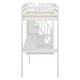 preview thumbnail 24 of 24, Twin Loft Bed with Desk & Storage Staircase, Espresso
