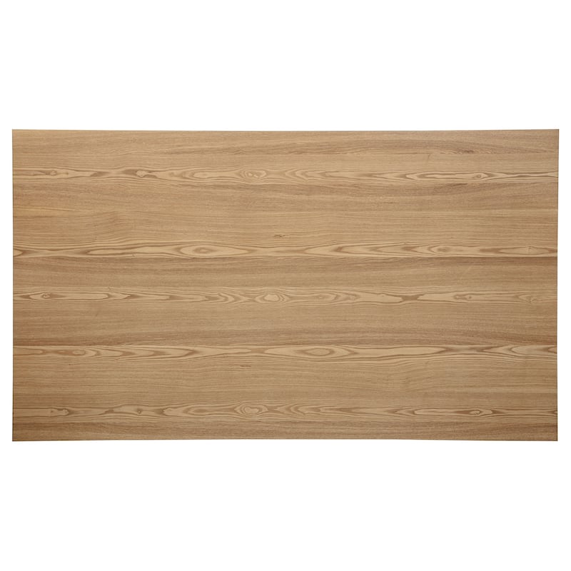 Andrews 66-inch Rectangular Dining Table Light Ash and White