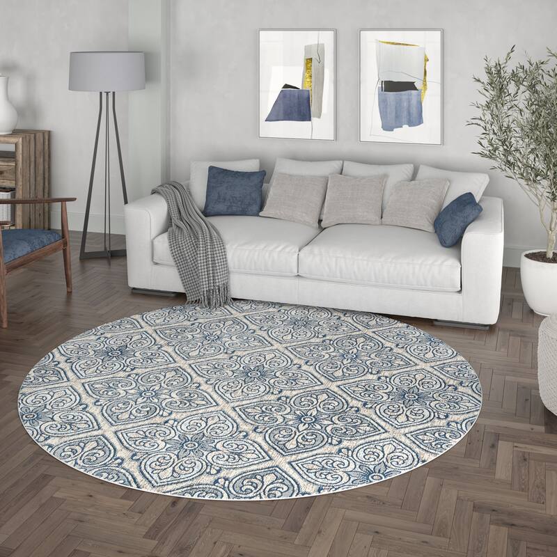 Carrington Global Floral & Botanical Indoor Area Rug